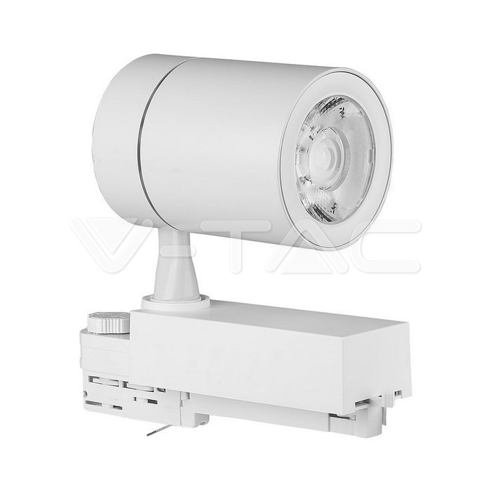 35W Proiettore a pista LED Bordo Bianco Bianco