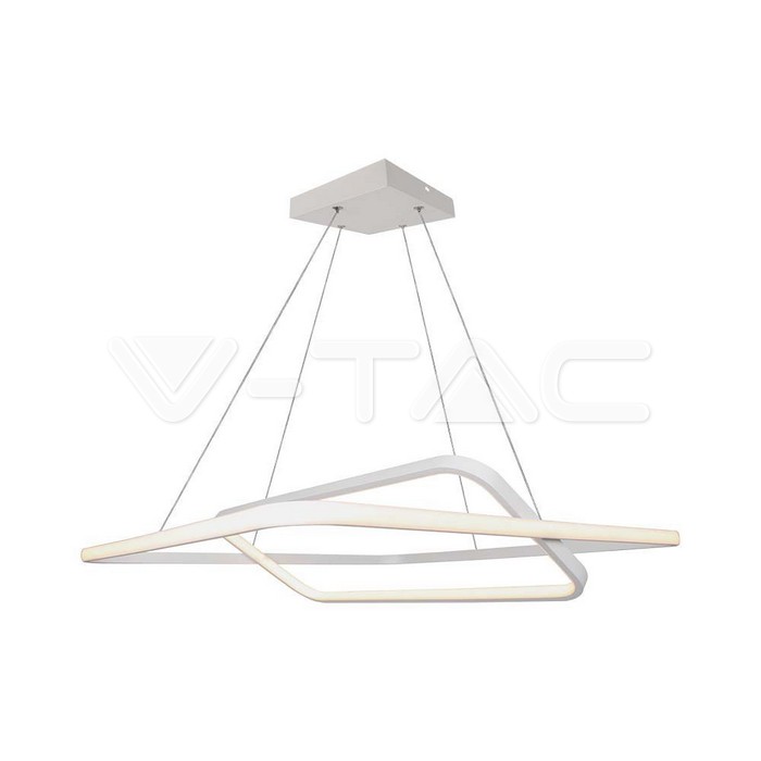 LED Designer Metal Hanging Light White 4000K Dimmable
