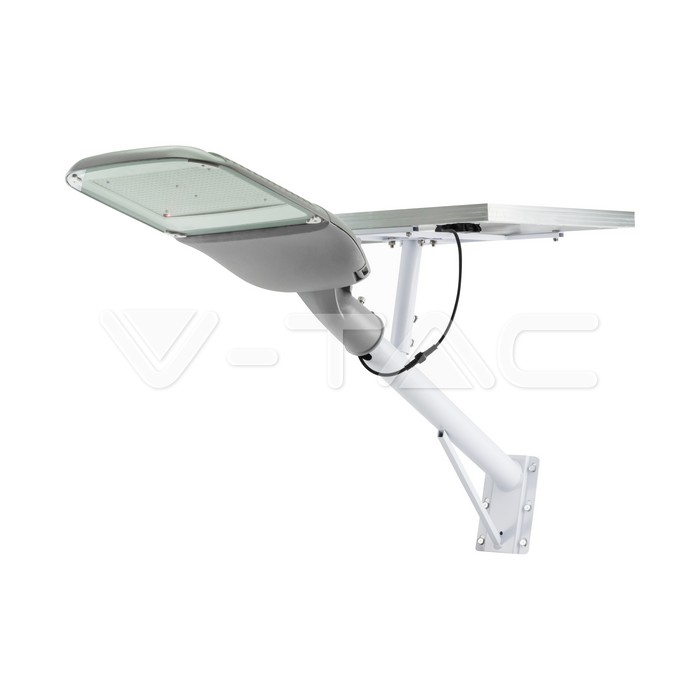 Armatura Stradale Chip Samsung 300W con Pannello Solare Colore Bianco 6000K IP65