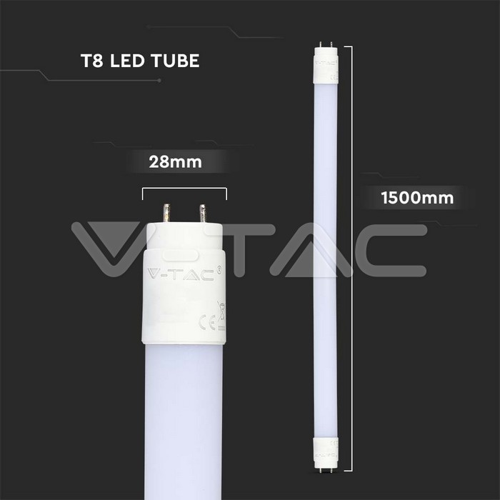 LED Tube SAMSUNG CHIP  - 150cm 20W G13 Nano Plastic 4000K img 11
