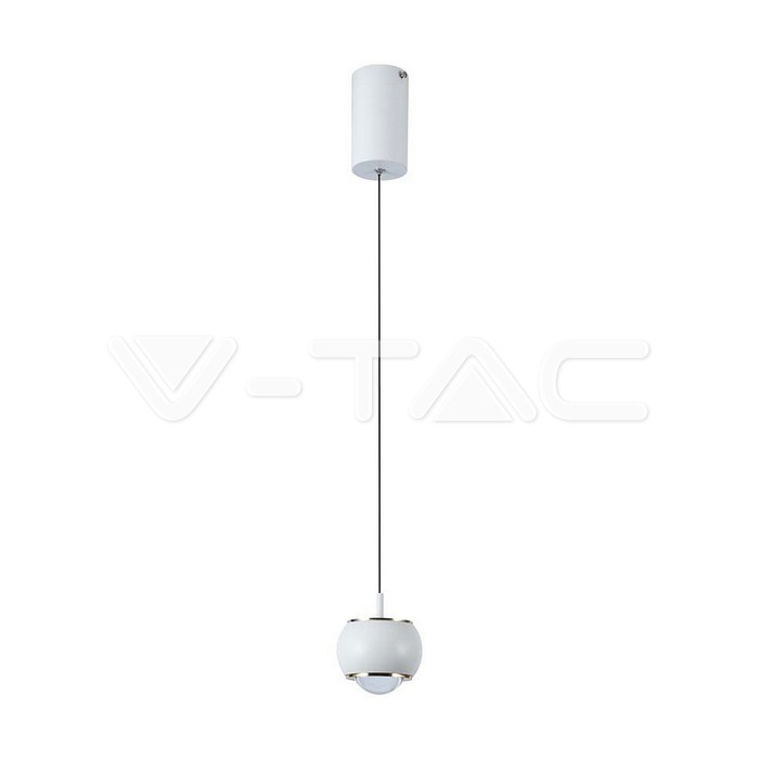 9W LED Designer Hanging Lamp (10*10*100CM) White 4000K