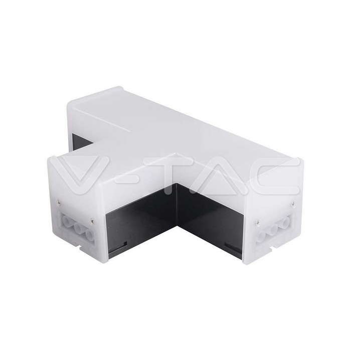 Connettore a Forma di T Colore Nero 4000K
