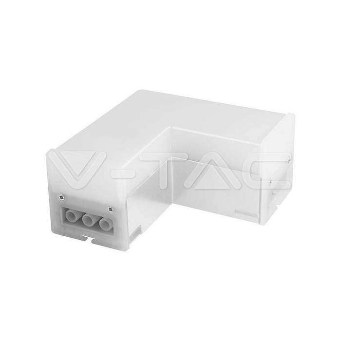 Connettore LED Lineare a L 8W Colore Bianco 6500K