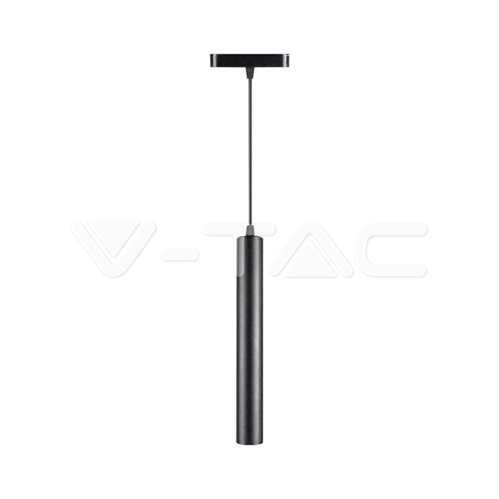 14W LED Magnetic Track Light Pendant 3000K Black Body