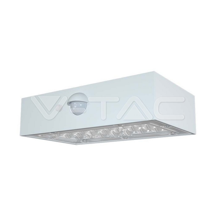 LED SOLARE DA PARETE LIGHT-BRICK 350LM BATTERIA LITIO 3,7v 1200mAh 4000K+3000K BIANCO