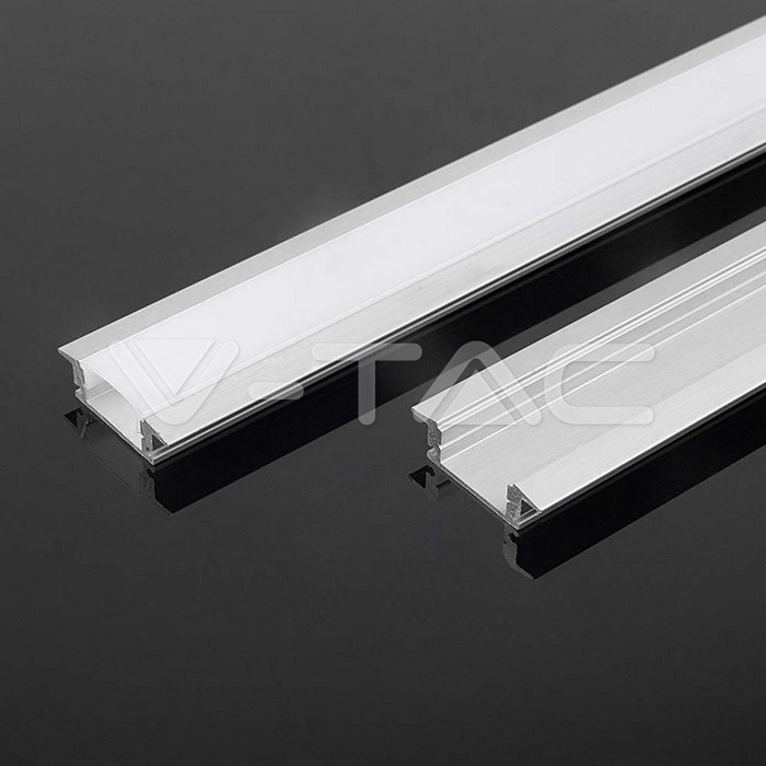 Profilo Aluminum 2000* 24.7*7MM Milky