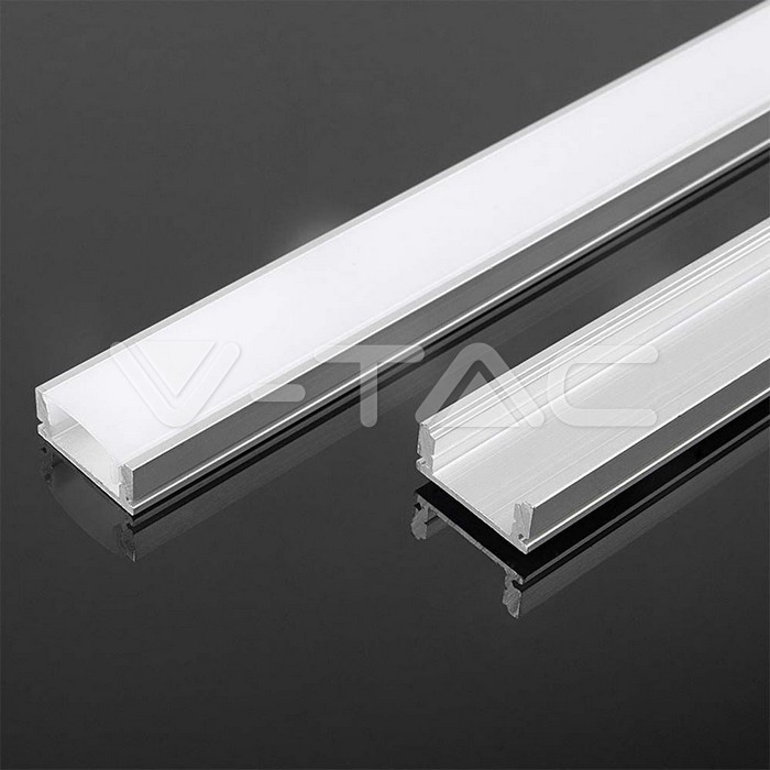 Profilo Aluminum 2000* 17.4*7MM Milky