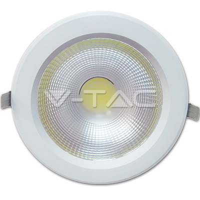 40W LED COB Downlight - 6000K