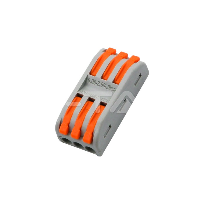 3 Pin Two Way Terminal Connector