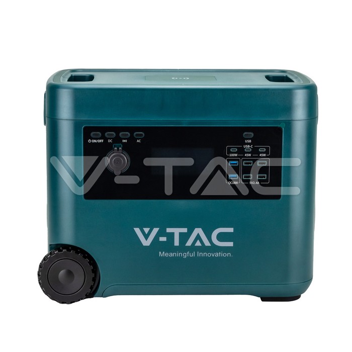 SKU 11445 V-Tac  Power Station Portatile con Batteria di Accumul