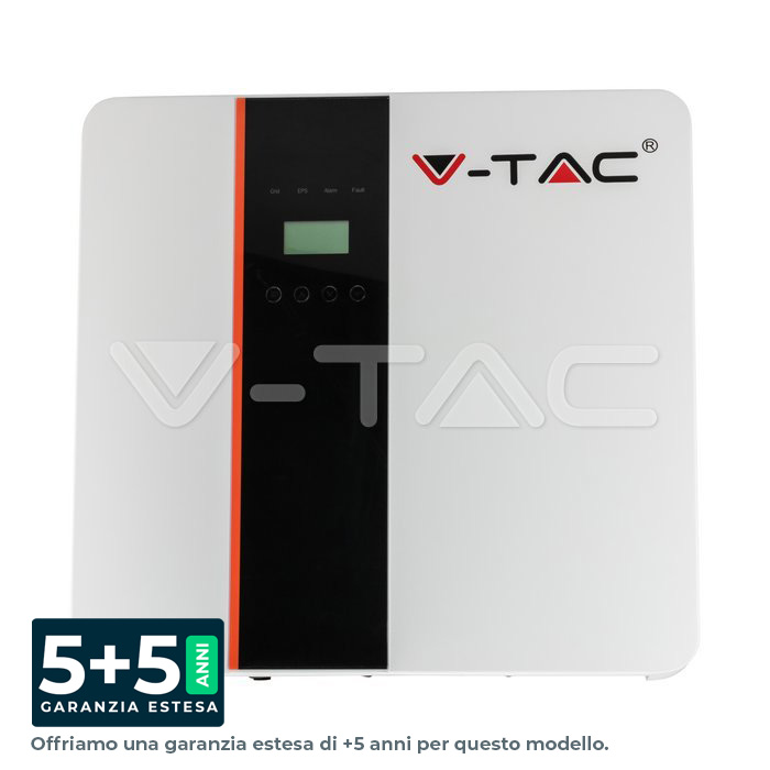 6KW On/Off Grid Hybrid Solar Inverter Single Phase IP65 CT And Accessories Included