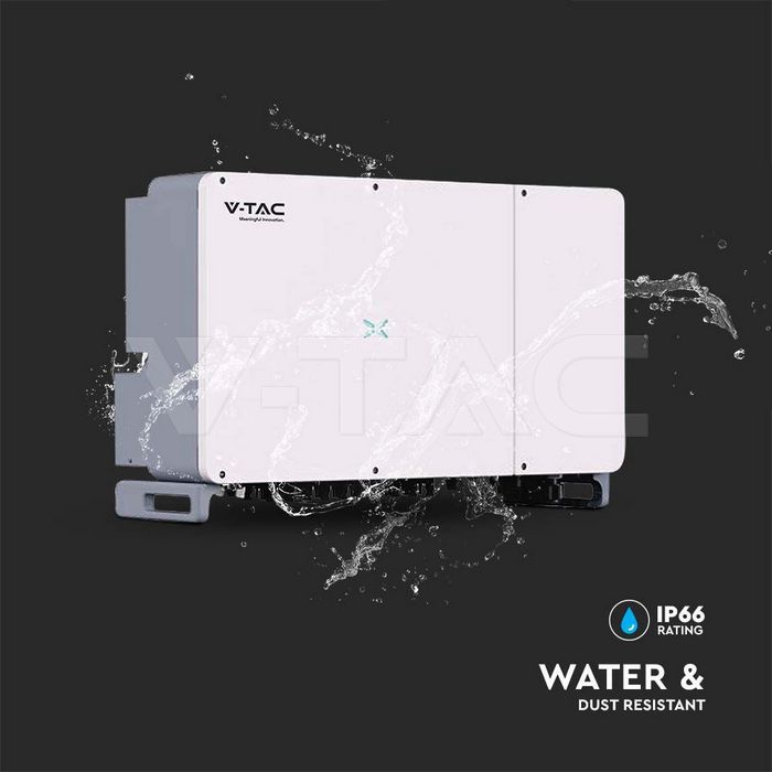 100KW On Grid Solar Inverter Three Phase 10YRS Warranty IP66 img 3