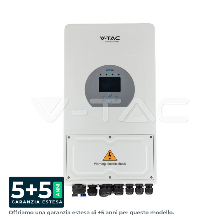 Inverter Fotovoltaico Deye Monofase Ibrido On-Grid/Off-Grid 6kW