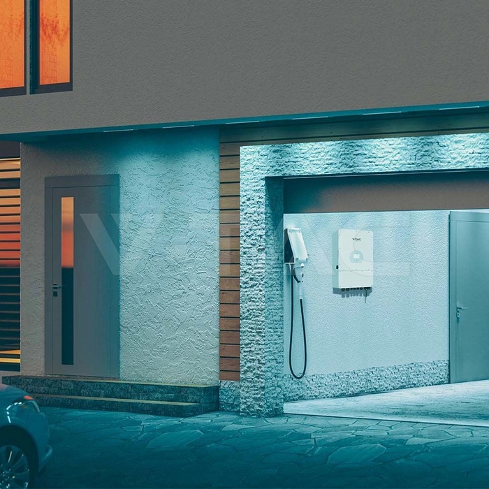 Inverter Fotovoltaico Deye Trifase Ibrido On-Grid/Off-Grid 10kW con Schermo LCD Touch a Colori e Smart Meter Integrato WiFi IP65 img 6
