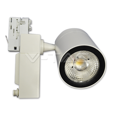 35W Proiettore a pista LED Bordo Bianco Bianco Caldo