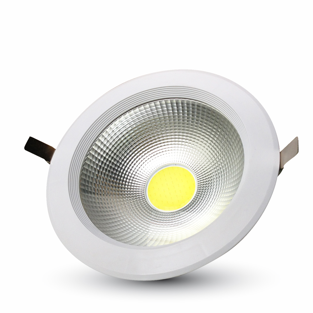 20W Spot LED COB Rotondo A++ 120Lm/W Bianco caldo