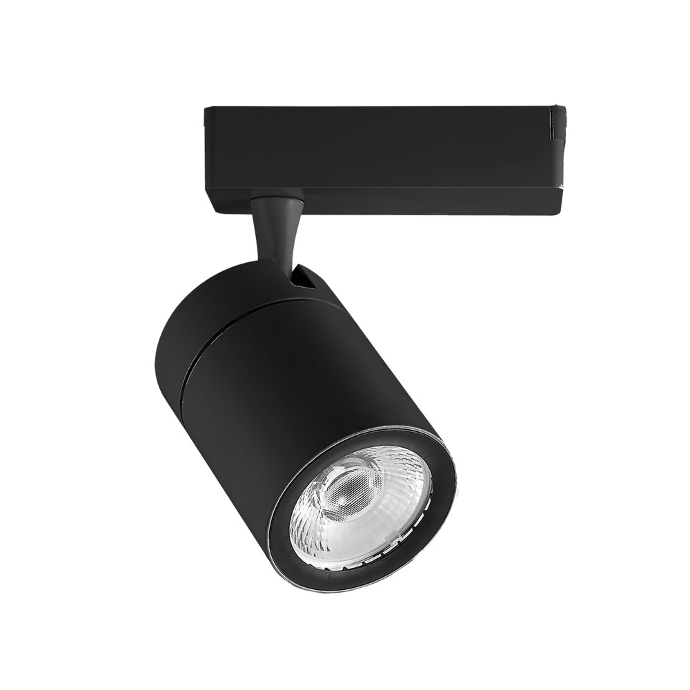 35W Proiettore a pista LED Corpo Nero Bianco caldo