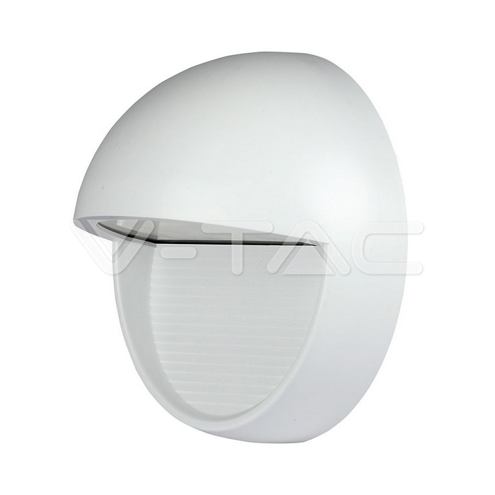 3W Faretto incasso LED Luce scale Corpo Bianco Rotondo Bianco Caldo
