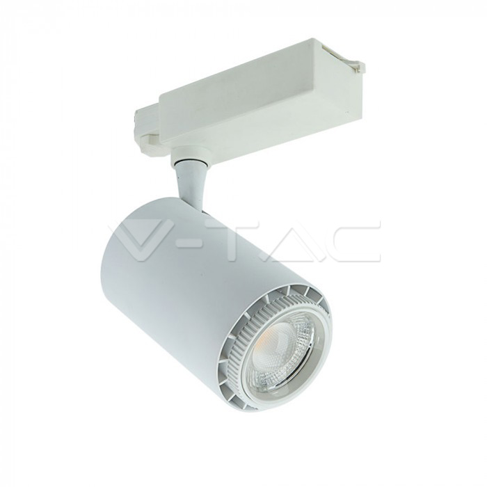 45W Faretto LED da Binario Corpo Bianco 3 in 1