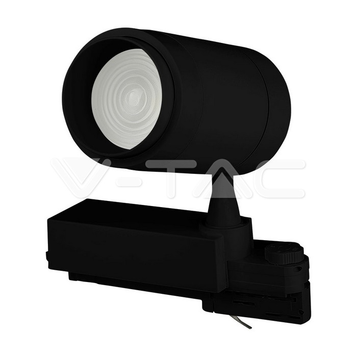 35W LED Track Light Bluetooth Control 3 in 1 Nero