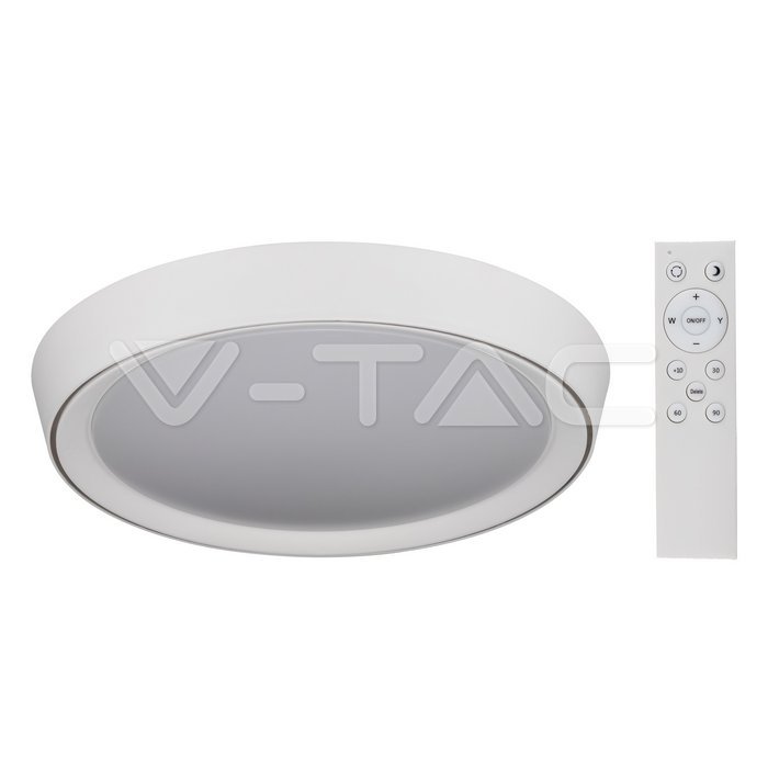 60W LED Plafoniera LED di design 3 in 1 con telecomando dimmerabile Rotonda