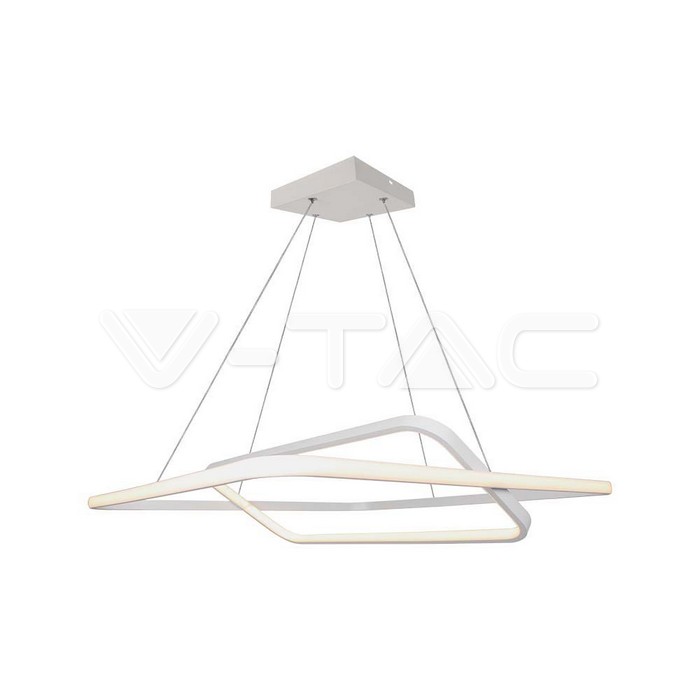 LED Designer Metal Hanging Light White 3000K Dimmable