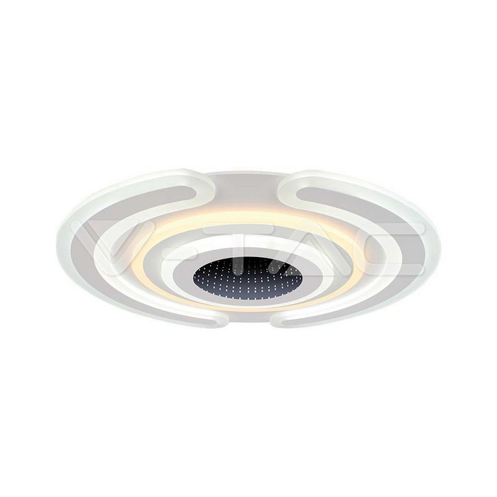 LAMPADA DA SOFFITTO DECORATIVA SMART LED 95W 52x5CM 3IN1 DIMMERABILE+TELECOMANDO