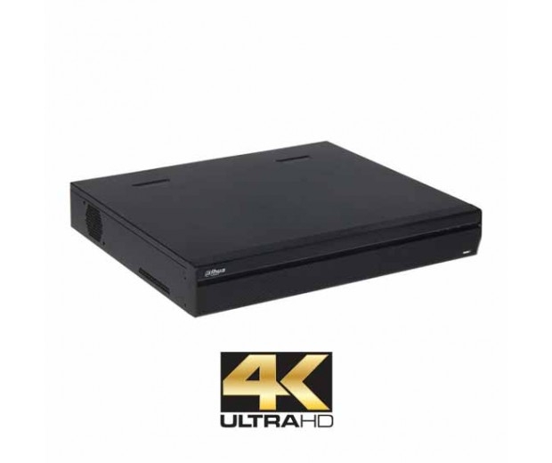 NVR Ultra HD 4k 16Ch hdmi/vga 16x poe cloud p2p