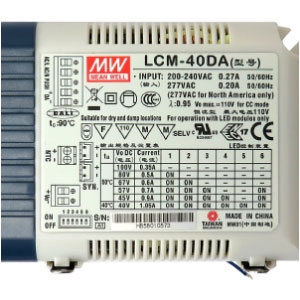 Led Driver CC Dimmerabile DALI Pulsante NO Corrente Costante Modulare 350/500/600/700/900/1050mA
