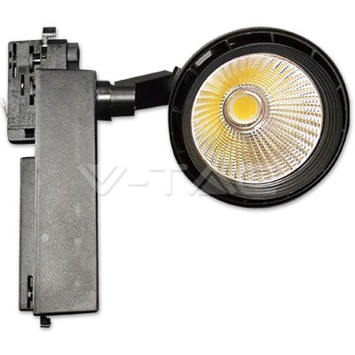 33W LED Track Light White Body 3000K