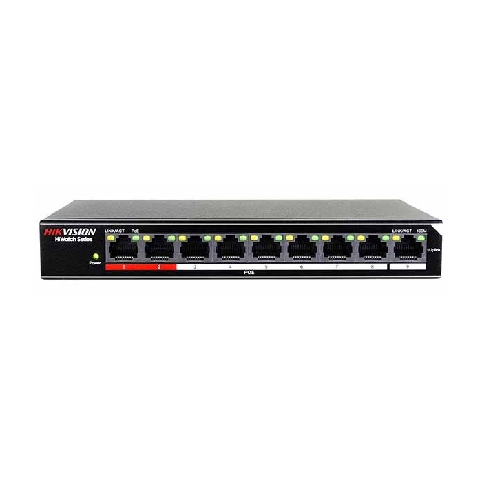Switch di rete 9 porte 58W POE