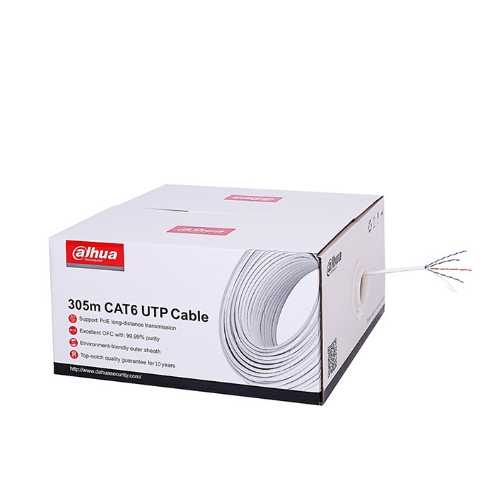 Bobina Cavo UTP CAT6 CPR E / UL CM da 305 m