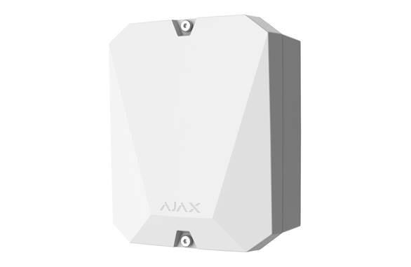 Transmitter Ajax trasmettitore senza fili 868MHz, utile per integrare sistemi di allarme filari di terze parti avente uscita cablata