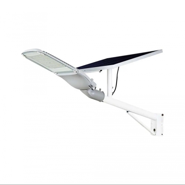 Armatura Stradale Chip Samsung 300W con Pannello Solare Colore Bianco 6000K IP65