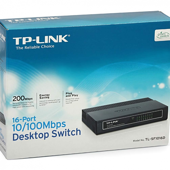 Switch Desktop 10/100Mbps 16 Porte