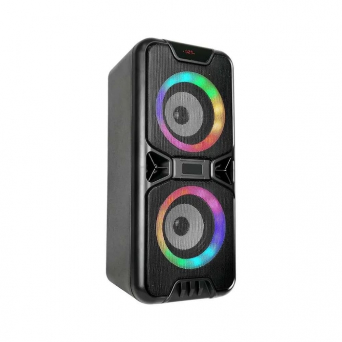 Altoparlante Ricaricabile 10W con USB e Scheda TF RGB 2 * 4 pollici