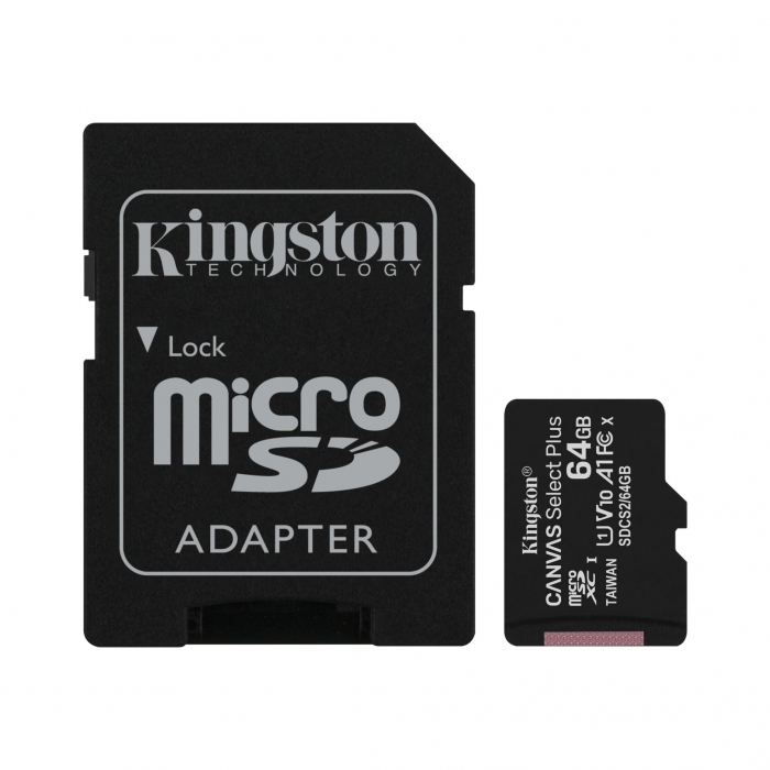 MicroSD Scheda di memoria Canvas Select Plus 64GB