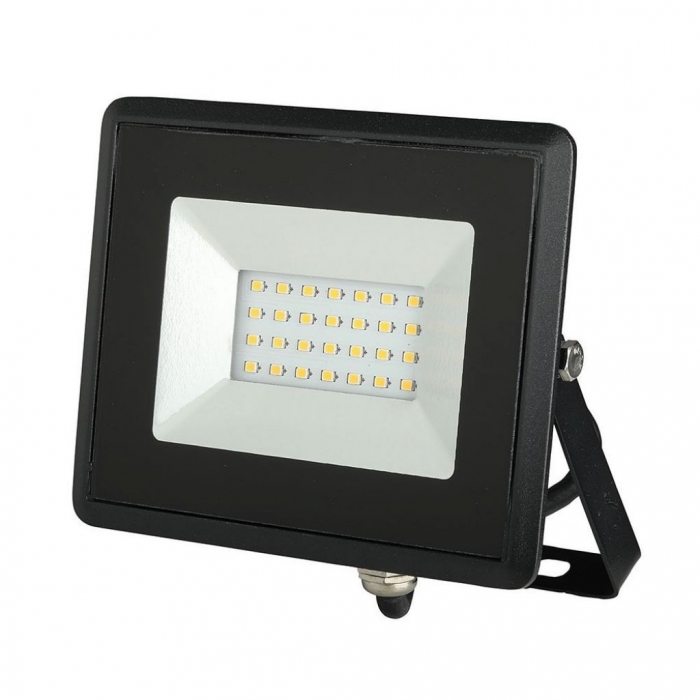 20W LED Floodlight SMD G2 E-Series Black Body 6400K