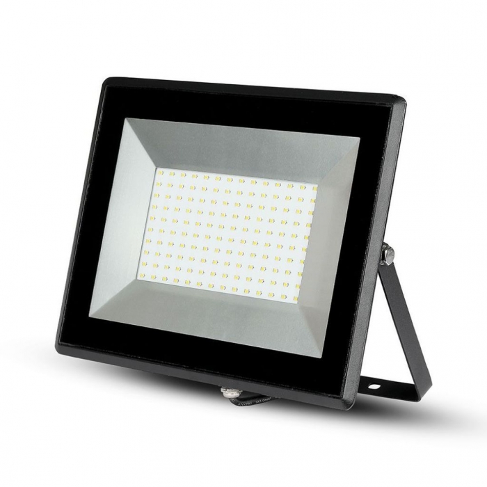 100W LED Floodlight SMD E-Series G2 Black Body 6500K