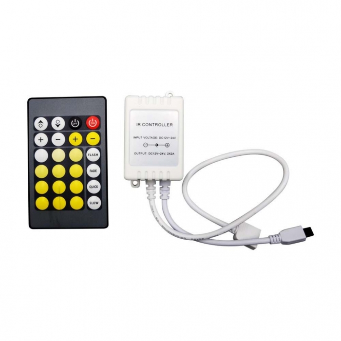 Infrared Contro Remote Control 3in1RGB 24 Buttons