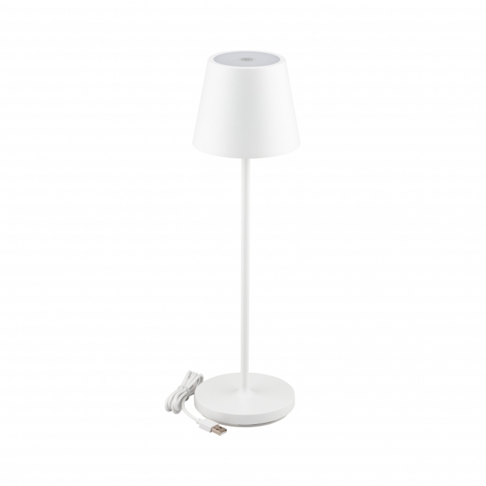 2W Table Lamp (4400mA Battery) IP54 Bianco Body 3000K
