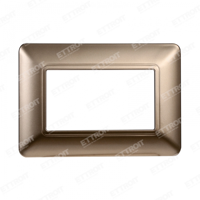 PLACCA PLASTICA 3P BRONZO