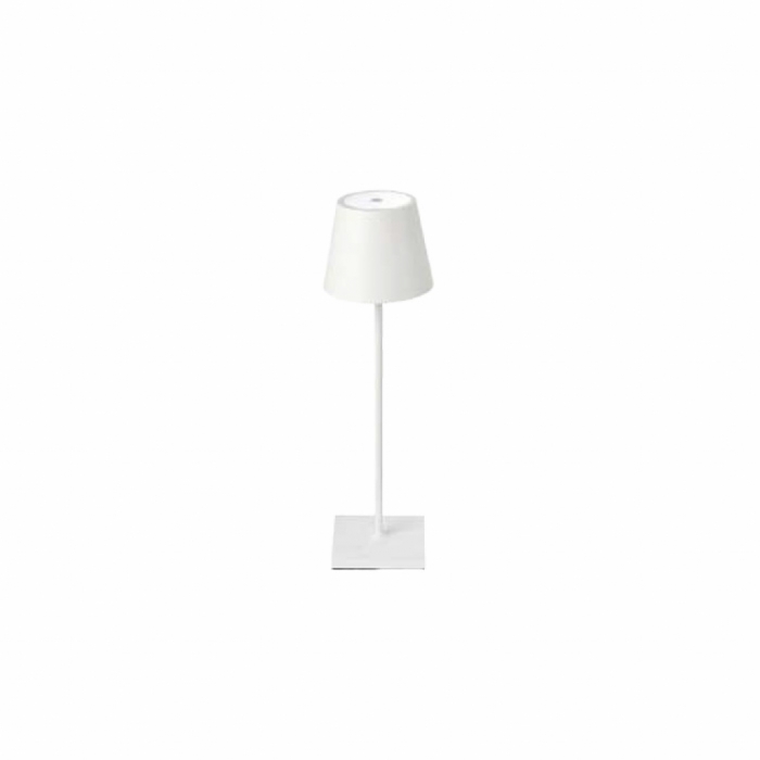 3W Table Lamp Rechargeable Touch Dimmerabile Bianco Body 4000K