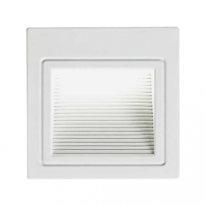 3W LED Step Light White Body 4000K IP20