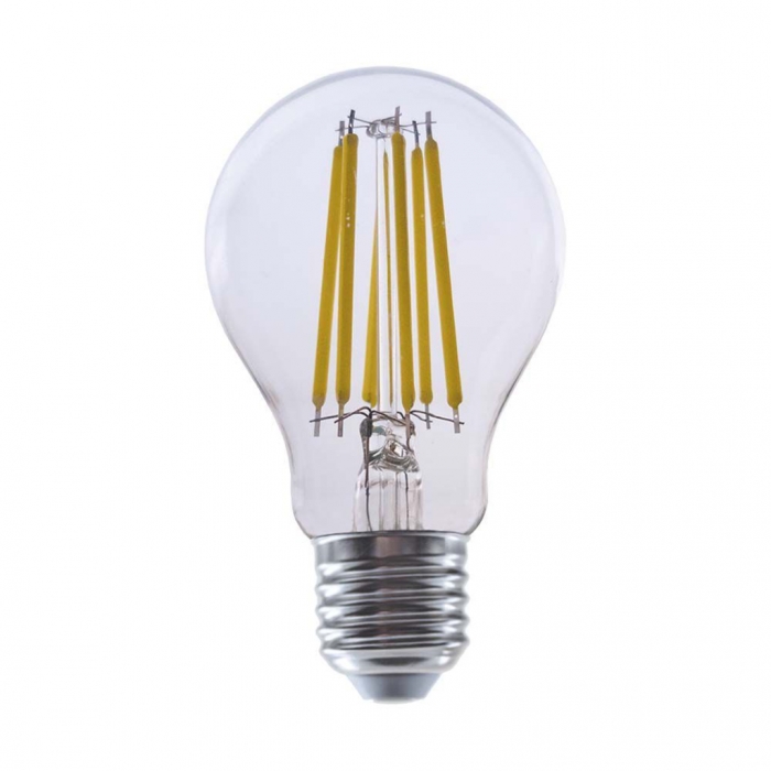 LED Bulb - 4W E27 Filament A60 Clear Cover 3000K