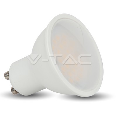 LED Spotlight - 3W GU10 White Plastic 2700K 110°