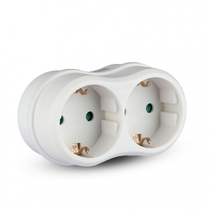 Outlet Adapter 16A White