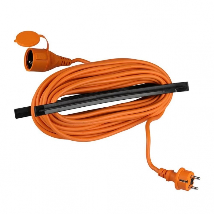 Extension Cord 3G 1.5mm x 15m 1 Way 16A IP44 Arancia & Black