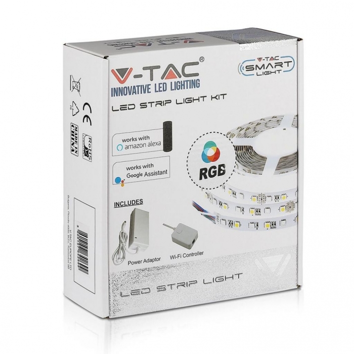 LED Strip Set 10W RGB IP20 Alexa & Google Home Compatibile