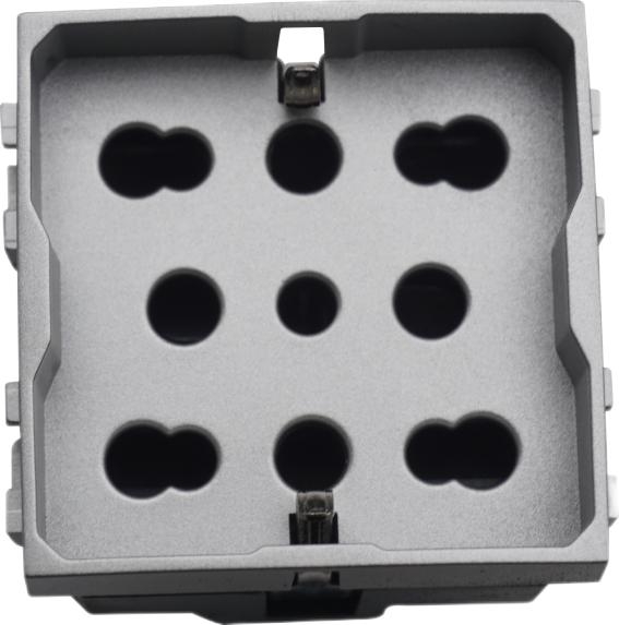 MULTISTANDARD 2P+T 220V SCHUKO+BIPASSO